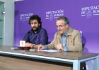 Diego Galaz y Ángel Carretón han presentado el taller de música popular.